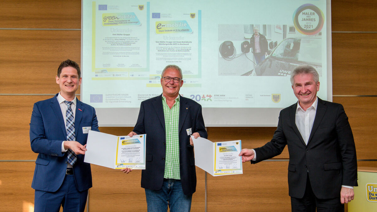 Elektromobilität Auszeichnungen für Uwe Walter